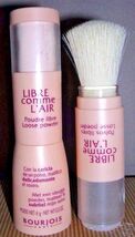 Bourjois L'Air Loose Face Powder with Twist-up Brush 62 ABRICOTE VOLAGE ... - $11.88
