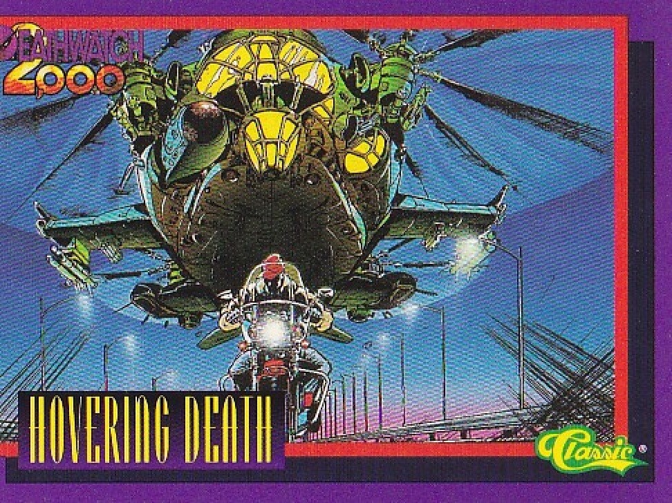 MI) 1993 Classic Deathwatch 2000 Trading Card Hovering Death #30 - $1.97