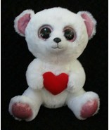 Ty Beanie Boos Buddy Sweetly Big Pink Sparkle Eyes Medium 9&quot;NO TAG - $14.99 CAD