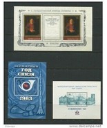 Russia 1983(32) Sheets  Mi Block 162-3 166MNH Art Painting by Rembrandt ... - £2.32 GBP
