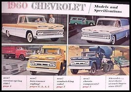 1960 Chevrolet Truck Brochure Pickup Panel El Camino - $16.59