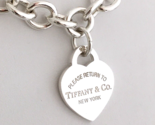 18&quot; Please Return to Tiffany &amp; Co New York 925 Heart Tag Necklace AUTHENTIC - £469.73 GBP