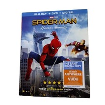 Marvel Studios 2017 SpiderMan Homecoming Blu-ray + DVD + Digital &amp; sleeve NEW - £9.80 GBP