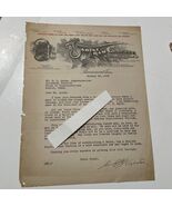 Sabine Tram Company Letter 1929 signed C. E. Walden Letterhead Texas Eph... - $133.30