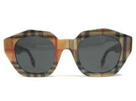 Burberry Sunglasses B4288 3778/87 Nova Check Thick Rim Frames with Black Lenses - £102.17 GBP
