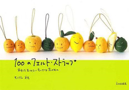 100 NEEDLE FELT STRAPS Japanese Craft Book Japan - $22.67