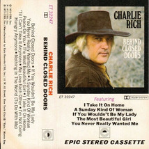 Charlie Rich - Behind Closed Doors (Cassette) (VG+) - £1.47 GBP