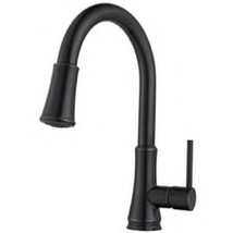 Pfister G529-PF1Y Pull-Down Kitchen Faucet w/ Single Lever Handle, Tusca... - $150.00
