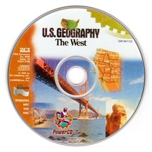 U.S. Geography: The West (PC-CD-ROM, 1994) For Win/Mac - New Cd In Sleeve - £3.98 GBP