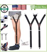 Men&#39;s Adjustable Non-Slip Shirt Stays - Perfect Garter Straps for Dress ... - $23.90 CAD