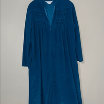 Vintage Blue Long Sleeve Loungewear Robe - $14.70
