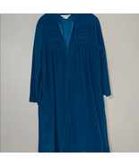 Vintage Blue Long Sleeve Loungewear Robe - $14.70