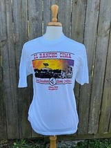 Vintage Staff El Rancho Cima Sam Houston Sz XL Boy Scouts Adult T-shirt Tee - £14.06 GBP