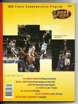 1998 NBA Finals Program Bulls Jazz - £48.93 GBP