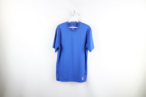 Nike Pro Combat Mens M Fitted Compression Short Sleeve Training T-Shirt ... - £29.63 GBP