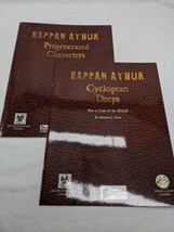 Lot Of (2) Rappan Athuk RPG Pregenerated Characters Cyclopean Deeps Part... - $44.54