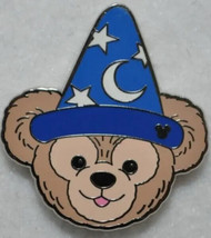 Disney Duffy the Disney Bear Wearing a Sorcerer Hat Hidden Mickey pin - $11.88