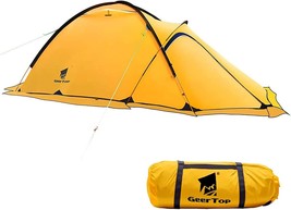 GEERTOP Portable 2 Person 4 Season Tent Waterproof Backpacking Tent, Easy Set Up - £184.30 GBP