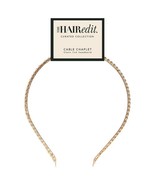 The Hair Edit Gold Cable Chaplet Chain Headband - $293.82 MXN