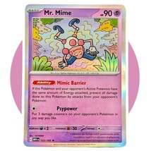 Scarlet &amp; Violet 151 Pokemon Card: Mr. Mime 122/165, Holo - £3.87 GBP