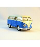 1963 VOLKSWAGEN T1 BUS METALLIC BLUE, WELLY 1/32 DIECAST CAR COLLECTOR&#39;S... - €31,65 EUR