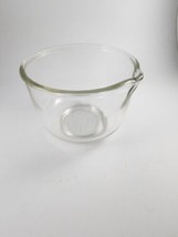 Vintage Fire King for Sunbeam Glass Mixing Bowl 6 1/2&quot; Wide w/ Pour Spou... - £11.65 GBP