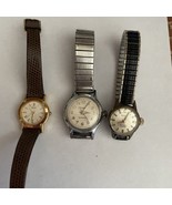 Lot of 3 Vtg Womens Wrist Watches Waterproof Timex Quartz Seiko Austin 1... - £62.51 GBP