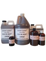 Elk In Heat Urine by Lenon Lures® Available 4 oz to Gallon Size - Since ... - £11.79 GBP+