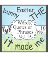 Words, Quotes or Phrases Vol. 15 - $37.30 MXN