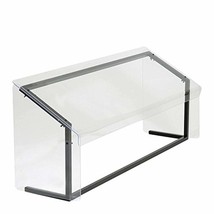 Black, 60&quot; Long X 12 Point 19&quot; Deep Standard Single Sided Acrylic, Cfs 916003. - £447.59 GBP