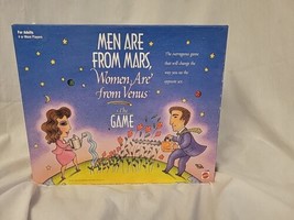 VTG 1998 Mattel MEN ARE FROM MARS WOMEN ARE FROM VENUS Board Game - $13.46