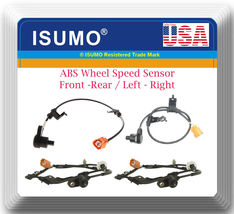 (Set  4)ABS Wheel Speed Sensor Front -  Rear Left &amp; Right Fits: CL TL Accord - £37.37 GBP