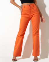 Motel Rocks Zoven Trousers In Twill Coral Rose (MR89) - £4.78 GBP