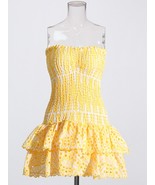 Women Dress Female Yellow S - £35.13 GBP