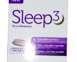 Nature's Bounty 120 Tablets Sleep3 10mg Melatonin Exp 11/2026 - $30.65