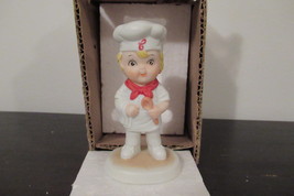 Campbell Soup Kids Chef Boy Figurine Bisque Porcelain 1993 with box - £19.98 GBP