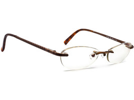 Tory Burch Eyeglasses TY1006 299 Brown Rimless Metal Frame 50[]17 135 - £31.26 GBP