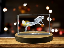 LED Base included | Diving Player 3D Engraved Crystal 3D Engraved Crystal - £31.45 GBP+