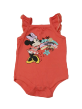 DISNEY BABY Girls One-piece Flutter Sleeve Tank Body Suit (6-9M) Pink - ... - $6.79