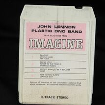John Lennon Plastic Ono Band Imagine 8 Track Guaranteed - $6.85