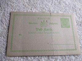 Old Antique 1800s German Unused Postcard - $39.59