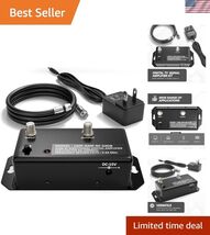 Antenna Amplifier, Digital TV Signal Booster, Adjustable Gain, 24 dB Dis... - $61.43