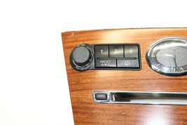 2006-2007 INFINITI M35 M45 CENTER DASH RADIO CONTROL CLOCK WOOD TRIM BEZEL P1885 image 4