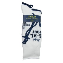 Polo Ralph Lauren RL Anchor Slack Socks Mens Size 6-12.5 (2 PAIRS) NEW - $26.95