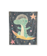 Crater the Crocodile Wall Tapestry by Dancing Littles Jungle - $52.99+