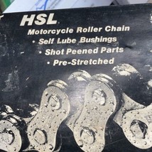 Heavy Duty Motorcycle Chain 100 Links HSL - £39.56 GBP