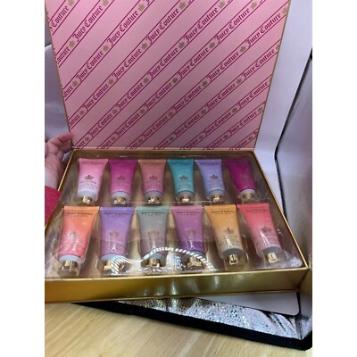 New Juicy Couture Hand Lotion Set 12 Pack Variety Travel Size Gift Item image 3