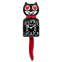 Crimson Royale Kit-Cat Klock (15.5″ high) – Heart Eyes Limited Edition - $82.95