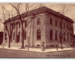 Post Office Building Marion Indiana IN 1910 DB Postcard I18 - $4.90
