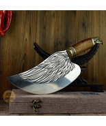 NEHANDMADE EXTRA SHARP CHINESE KITCHEN CHEF KNIFE FIXED BLADE MEAT FISH ... - $1,612.36 MXN